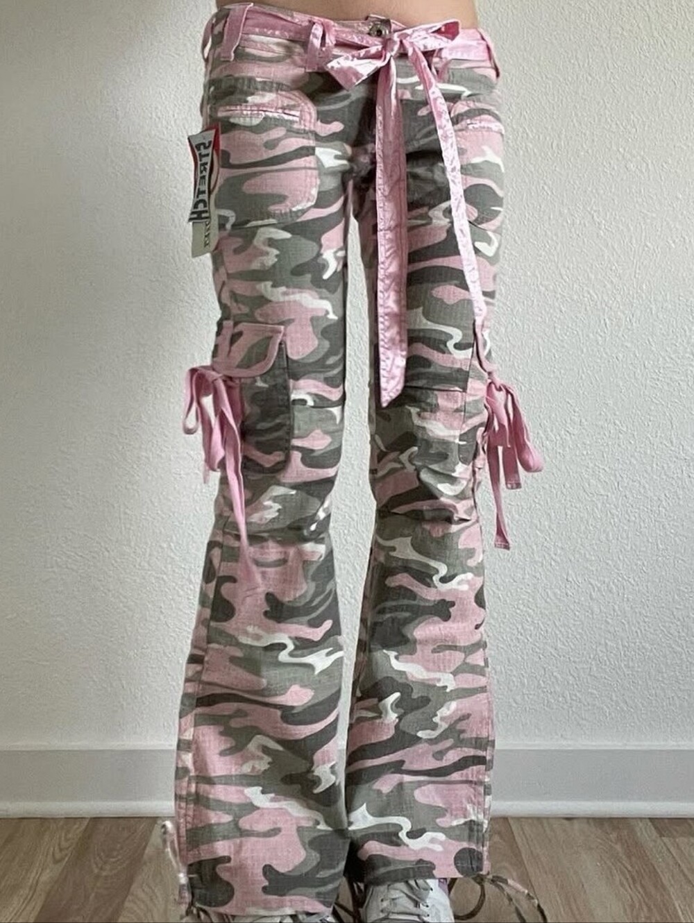 Pink Camo Cargo Pants